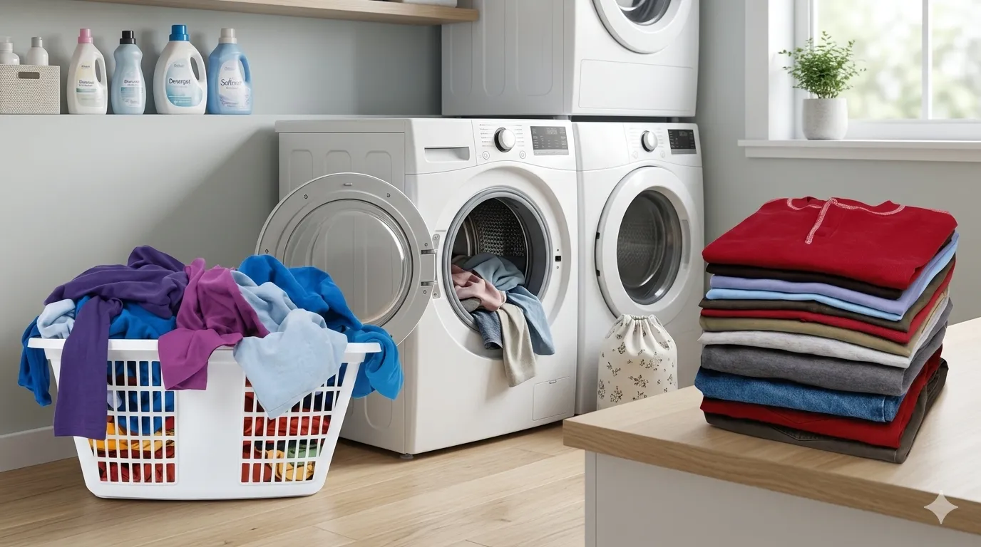 Professional wash and fold laundry services in Nairobi - CleanOza